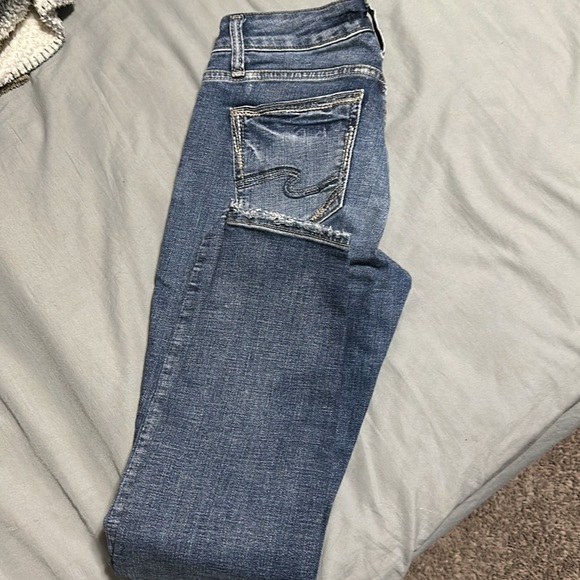 Silver skinny jeans - Picture 2 of 6